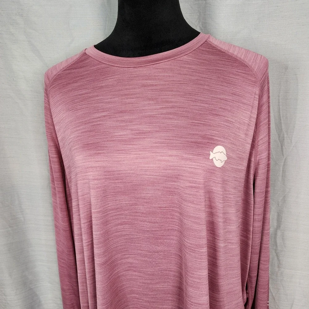 MARSH WEAR Size XXL Wetland Tech Rose Pink Long Sleeve Pamlico Outdoor Shirt EUC - Picture 6 of 12